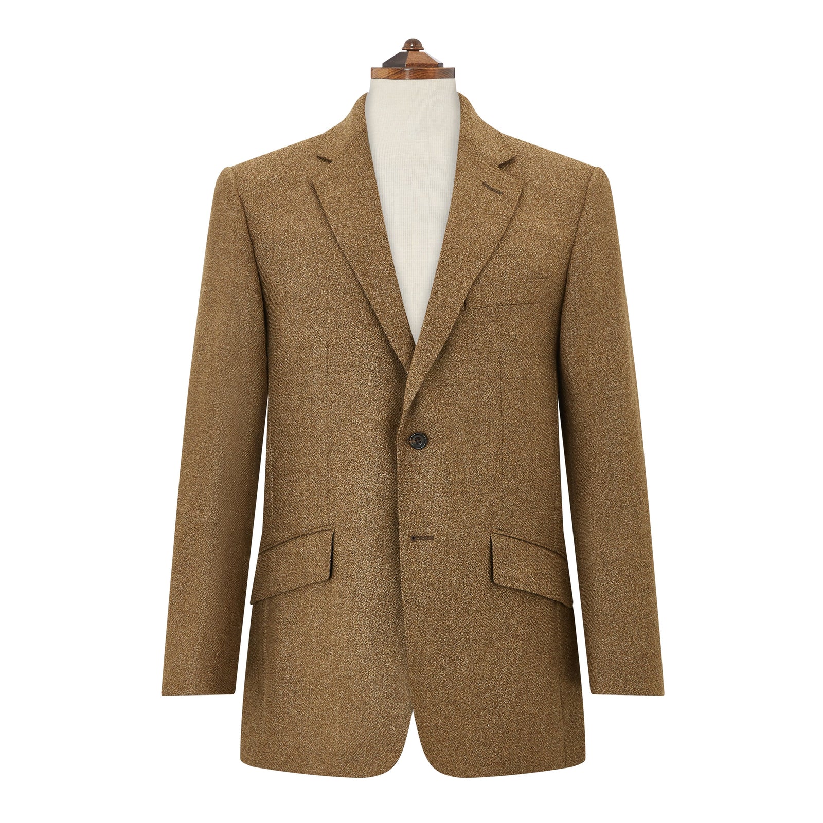 William Biscuit Tweed Wool and Silk Jacket