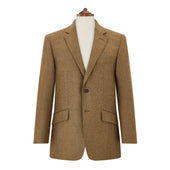 William Biscuit Tweed Wool and Silk Jacket