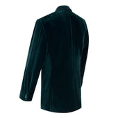 Dumont Teal Velvet Jacket