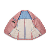 Burleigh Pale Green Double Faced Linen and Silk Jacket