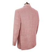 Burleigh Pink Double Faced Linen and Silk Jacket