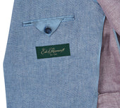 Burleigh Blue Double Faced Linen and Silk Jacket