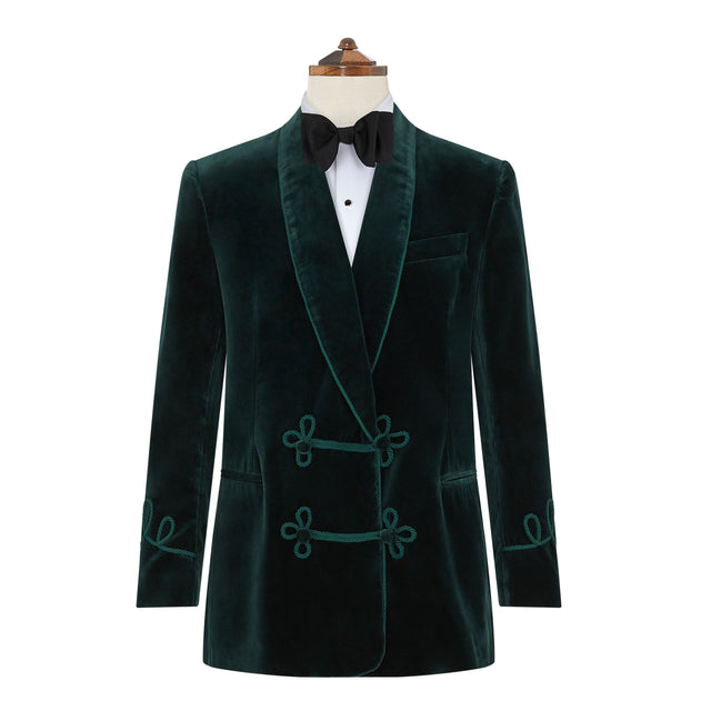 Bloomsbury Green Velvet Jacket