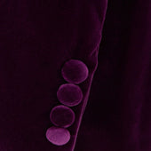 Bailey Purple Velvet Jacket