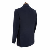 William Navy Linen Jacket