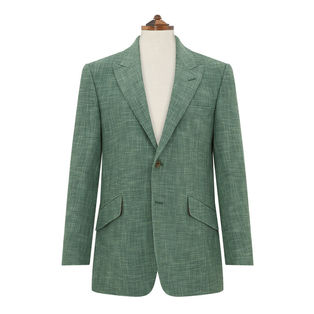 Faulkner Pale Green Hopsack Jacket