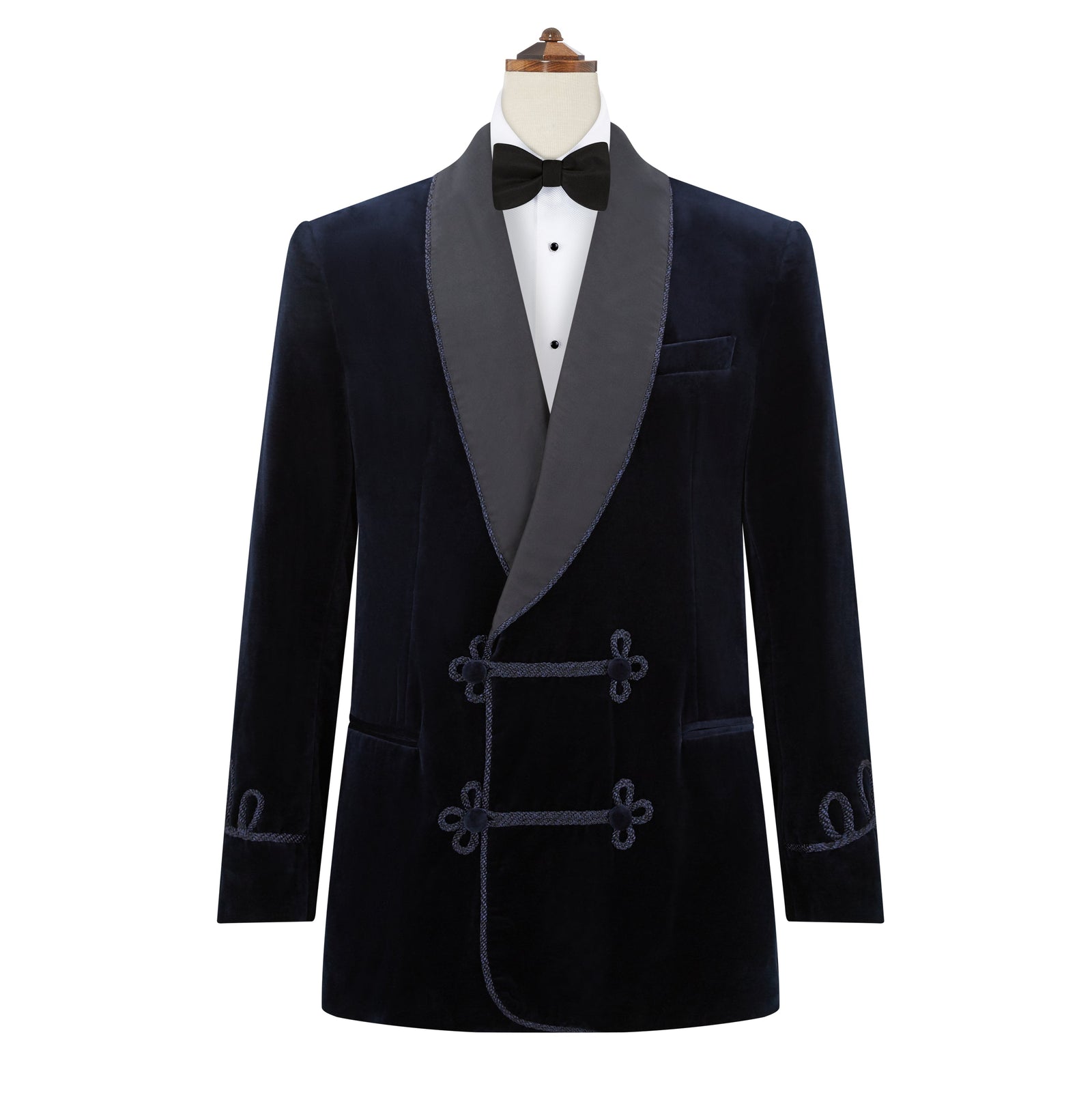Bloomsbury Navy Velvet Jacket