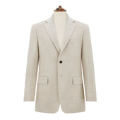 William Ivory Basketweave Jacket