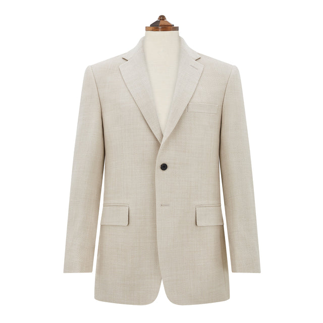 William Ivory Basketweave Jacket