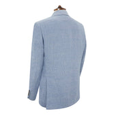 William Blue White Prince Of Wales Check Jacket