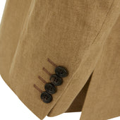 William Tobacco Linen Jacket