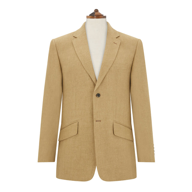 William Tobacco Linen Jacket