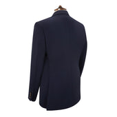 Baylen Navy Double Breasted Wool Blazer