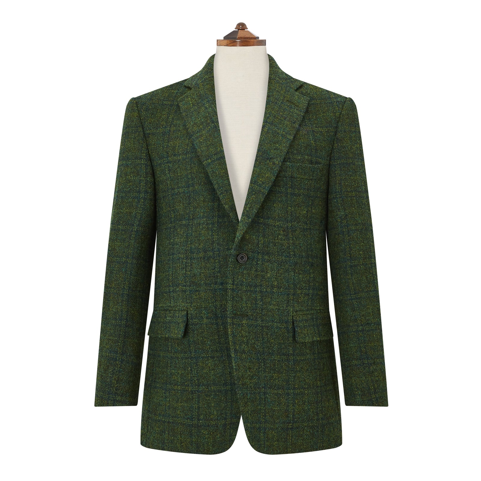 William Green Check Tweed Jacket