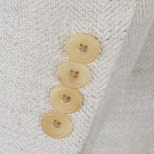 Faulkner Cream Herringbone Jacket
