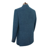 William Teal Micro Basketweave Jacket