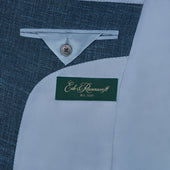 William Teal Micro Basketweave Jacket