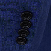 William Cobalt Blue Linen Jacket