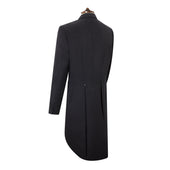 Charcoal Wool Cashmere Morning Coat