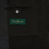 Charcoal Wool Cashmere Morning Coat