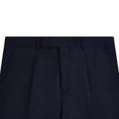 Tyler Navy Flannel Trousers