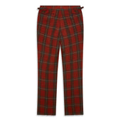 Barney Red Tartan Check Trousers