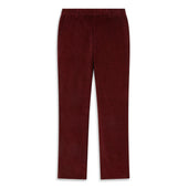 Thomas Burgundy Cotton Corduroy Trouser