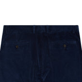 Thomas Navy Cotton Corduroy Trouser