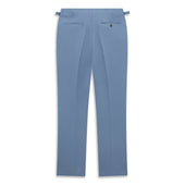 Barney Blue Herringbone Trouser