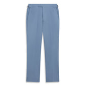 Barney Blue Herringbone Trouser