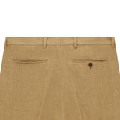 Barney Tobacco Linen Trouser