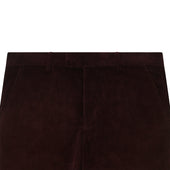 Thomas Aubergine Corduroy Trouser