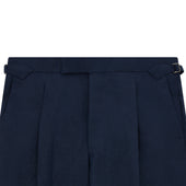 Tyler Navy Linen Trouser