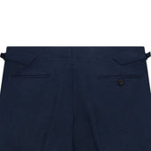 Tyler Navy Linen Trouser