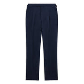 Tyler Navy Linen Trouser