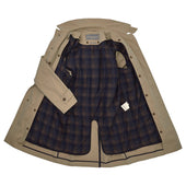 Sheridan Beige Cotton Blend Raincoat
