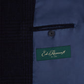 Templemore Navy Check Coat