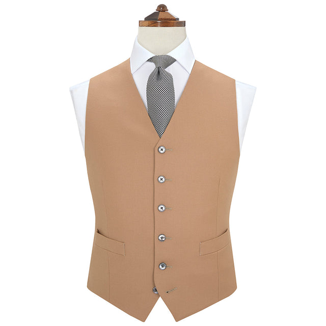 Hyde Tan Wool Waistcoat