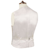 Hayward Buff Royal Gabardine Wool Waistcoat