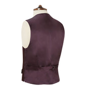 Hadley Wine Moleskin Waistcoat