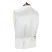 Hayward Pink Wave Cotton Linen Waistcoat