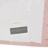 Hayward Pink Wave Cotton Linen Waistcoat