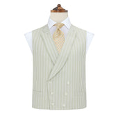 Hayward Pale Green Wool Silk Waistcoat