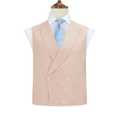 Hayward Pale Pink Wave Silk Waistcoat