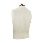 Hayward Pale Blue Geometric Wool Silk Waistcoat