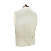 Hayward Pale Pink Geometric Wool Silk Waistcoat