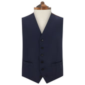 Hyde Navy Super 150's Waistcoat