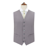 Hyde Grey Royal Gaberdine Wool Waistcoat