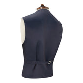 Hayward Navy White Houndstooth Waistcoat