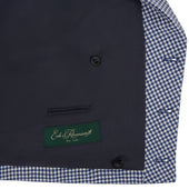 Hayward Navy White Houndstooth Waistcoat